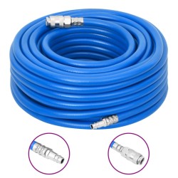 Tuyau d'air bleu 0,7" 20 m PVC 