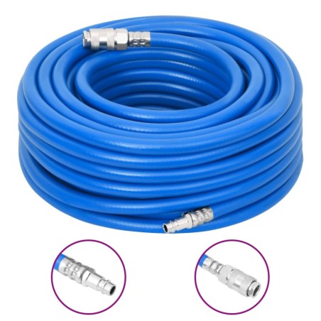 Tuyau d'air bleu 0,7" 20 m PVC 