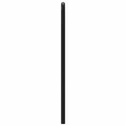 Tête de lit chêne fumé 150 cm acier et bois d'ingénierie 