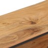 Meuble TV 130x30x45 cm Bois d'acacia massif 