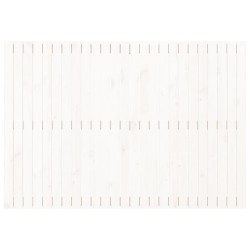 Tête de lit murale Blanc 159,5x3x110 cm Bois massif de pin 