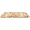 Dessus de bureau non traité 100x80x4 cm bois d'acacia massif 