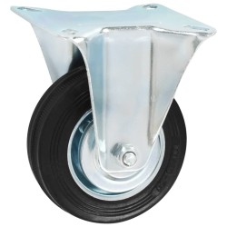 24 pcs Roulettes fixes 100 mm 