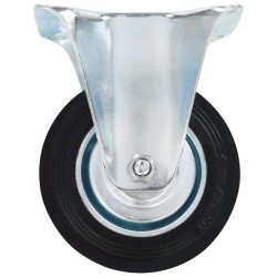 24 pcs Roulettes fixes 100 mm 