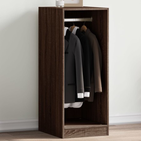 Garde-robe chêne marron 48x41x102 cm bois d'ingénierie 
