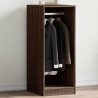 Garde-robe chêne marron 48x41x102 cm bois d'ingénierie 