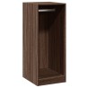 Garde-robe chêne marron 48x41x102 cm bois d'ingénierie 