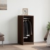 Garde-robe chêne marron 48x41x102 cm bois d'ingénierie 