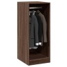 Garde-robe chêne marron 48x41x102 cm bois d'ingénierie 