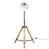 Lampadaire 25 W blanc 75x75x90-150 cm E27 