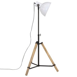 Lampadaire 25 W blanc 75x75x90-150 cm E27 