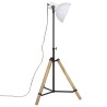 Lampadaire 25 W blanc 75x75x90-150 cm E27 