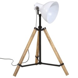 Lampadaire 25 W blanc 75x75x90-150 cm E27 
