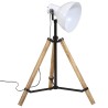 Lampadaire 25 W blanc 75x75x90-150 cm E27 