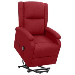 Fauteuil Rouge bordeaux Tissu 
