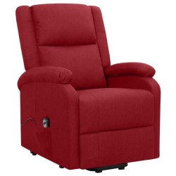 Fauteuil Rouge bordeaux Tissu 