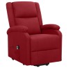 Fauteuil Rouge bordeaux Tissu 
