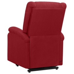 Fauteuil Rouge bordeaux Tissu 