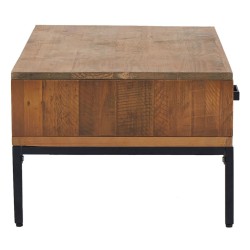 Table basse 90x50x35 cm Bois de pin massif 