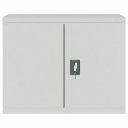 Classeur gris clair 90x40x70 cm acier 