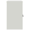 Classeur gris clair 90x40x70 cm acier 