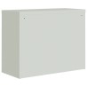 Classeur gris clair 90x40x70 cm acier 