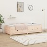 Lit de jour sans matelas 90x200 cm bois de pin massif 