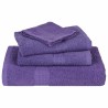 Serviettes 4 pcs violet 100x200 cm 360 g/m² 100% coton 
