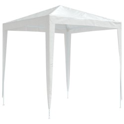 Tente de réception 2x2 m Blanc 