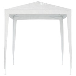 Tente de réception 2x2 m Blanc 