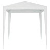 Tente de réception 2x2 m Blanc 