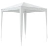 Tente de réception 2x2 m Blanc 