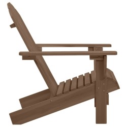 Chaise de jardin Bois Marron 