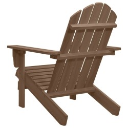 Chaise de jardin Bois Marron 