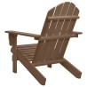 Chaise de jardin Bois Marron 