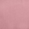 Canapé pour enfants rose 50x40x26,5 cm velours 