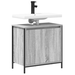 Meuble de salle de bain avec lavabo 60x34,5x60 cm 