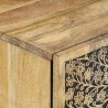Armoire lavabo de salle de bain bois massif de manguier 