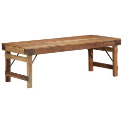 Table basse 110x55x40 cm en bois massif récupéré 