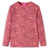 Pyjamas enfants à manches longues rose ancien 140 