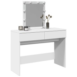 Coiffeuse avec LED blanc 100x40x130 cm 
