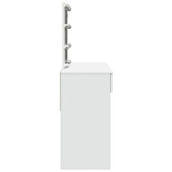 Coiffeuse avec LED blanc 100x40x130 cm 