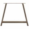 Pieds de table à manger en forme de A 2 pièces 90 x (72-73) cm Acier 