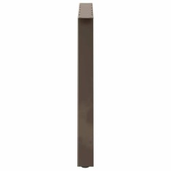 Pieds de table à manger en forme de A 2 pièces 90 x (72-73) cm Acier 