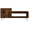 Table basse Chêne fumé 100x50x45 cm Bois d'ingénierie 