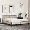 Cadre de lit sans matelas chêne sonoma 160x200 cm 
