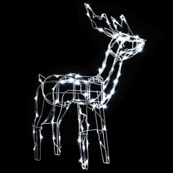 Cordon lumineux de Noël 3 pcs Rennes 229 LED 