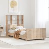 Cadre de lit sans matelas 90x200 cm bois de pin massif 
