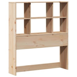 Cadre de lit sans matelas 90x200 cm bois de pin massif 