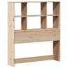 Cadre de lit sans matelas 90x200 cm bois de pin massif 